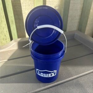 Mini Lowe's Bucket with Handle